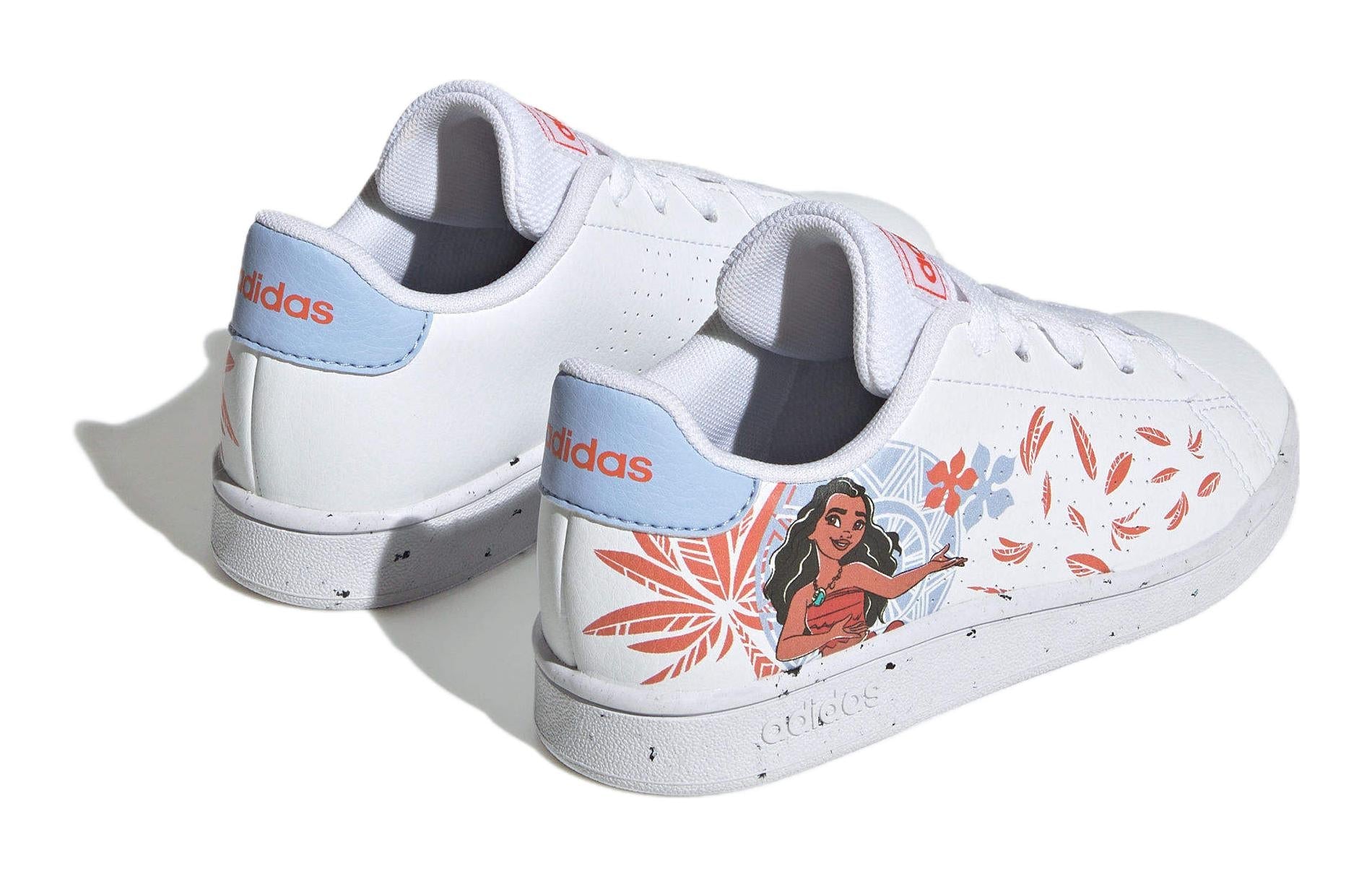 (PS) adidas x Disney Advantage Moana Shoes 'White Red' H06326