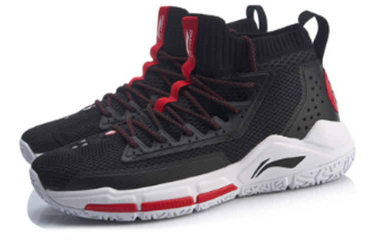 Li-Ning Wade Fission 5 'Black Red' ABAP027-2