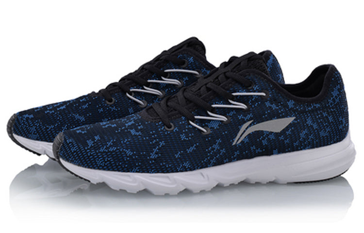Li-Ning Light Weight Sport Shoes 'Black Blue' ARBN021-1