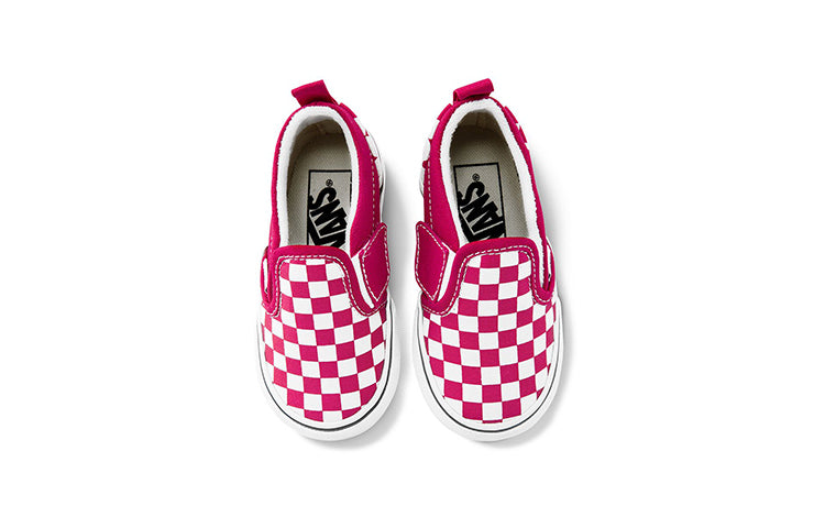 Vans Old Skool V Toddler Red/White Checkboard VN0A3488XOC