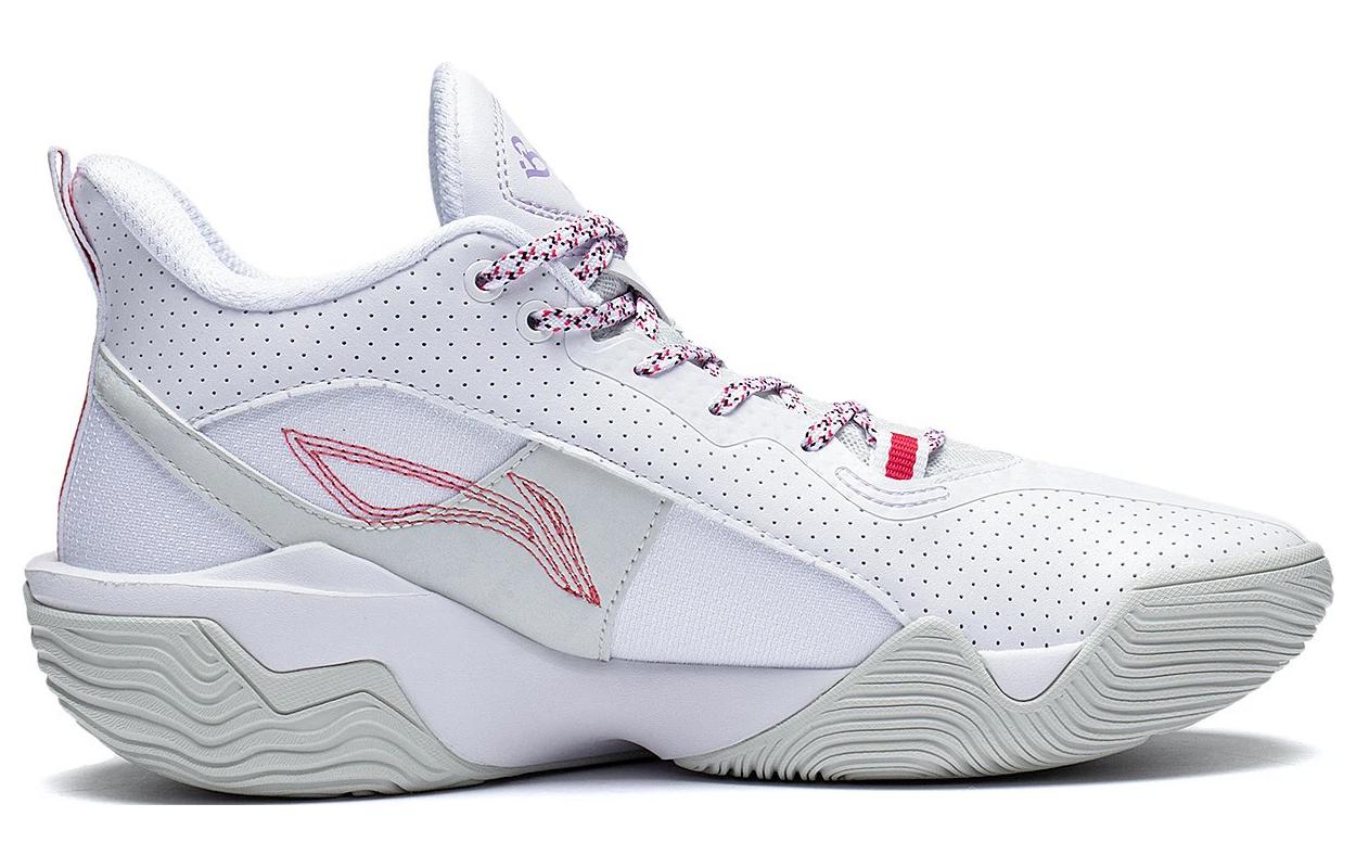 Li-Ning BADFIVE V2 Mid 'White Purple' ABFS009-4