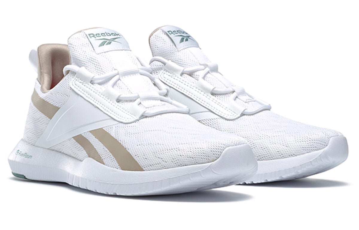 (WMNS) Reebok Reago Pulse 2.0 'White Brown' EF5977