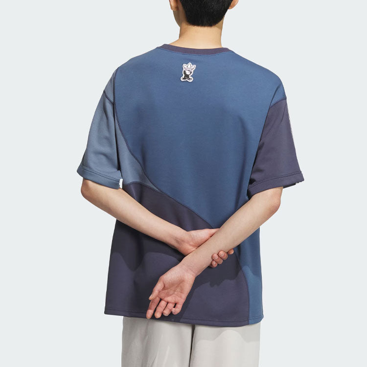 adidas Originals TOC Graphic T-Shirts 'Blue Purple' IN1010