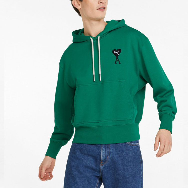 PUMA X AMI Hoodie 'Green' 534069-96