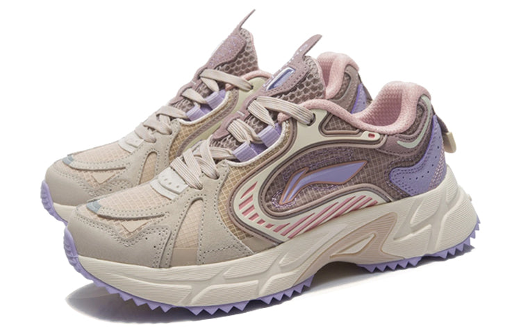 (WMNS) Li-Ning Shiguang 'Light Brown Purple' ARLR012-4