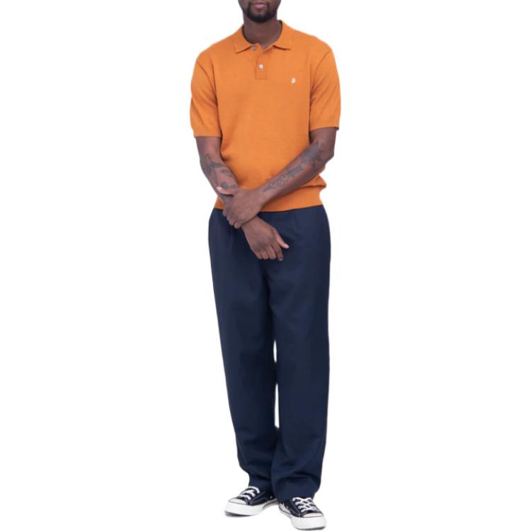 Stussy Volume Pleated Trouser 'Navy' 116537