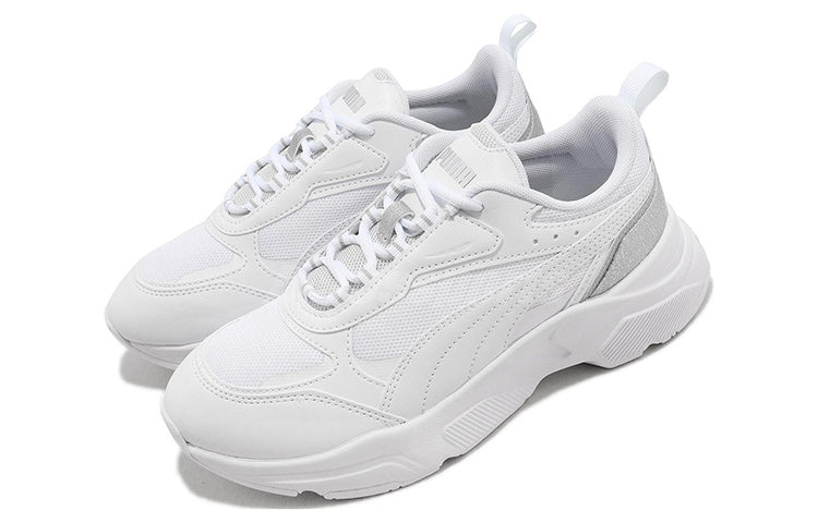 (WMNS) PUMA Cassia 'Distressed - White Silver' 387645-02