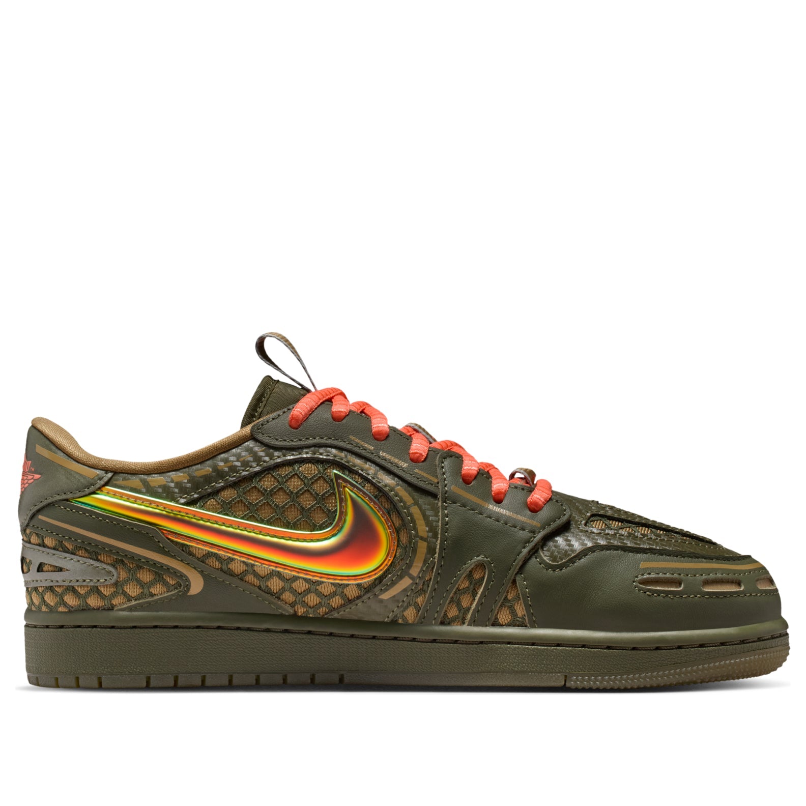 (WMNS) Air Jordan 1 Low Method of Make 'Brown Kelp' HQ2186-300
