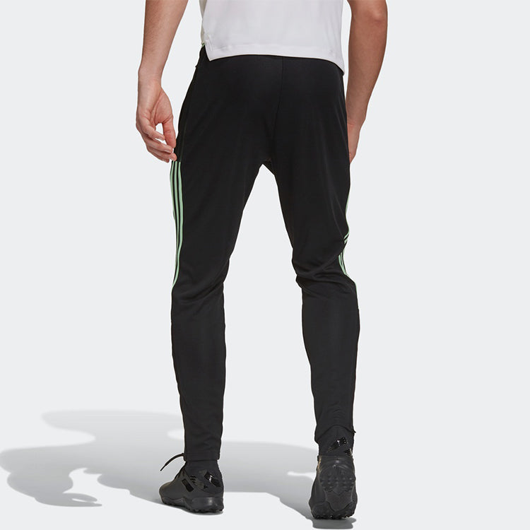 adidas Side Stripe Logo Sports Pants Black GK9430
