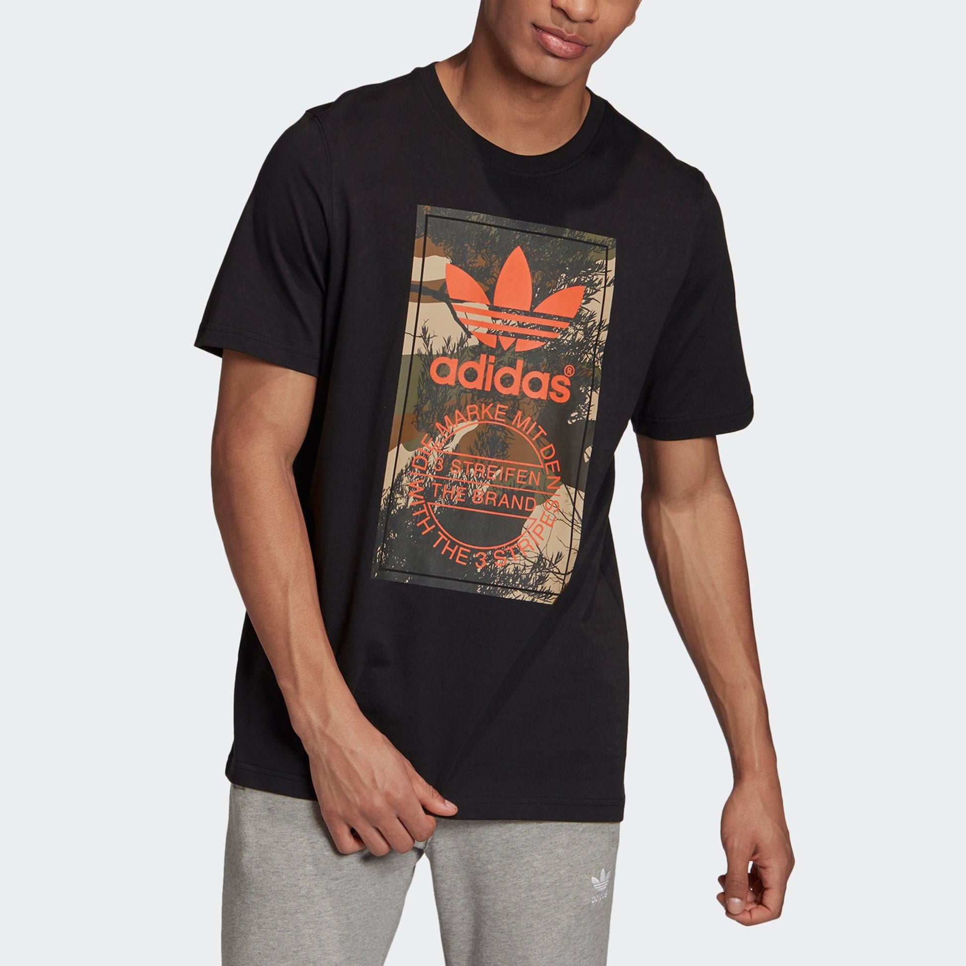 adidas originals Camo Tongue Tee Logo Tee GD5951