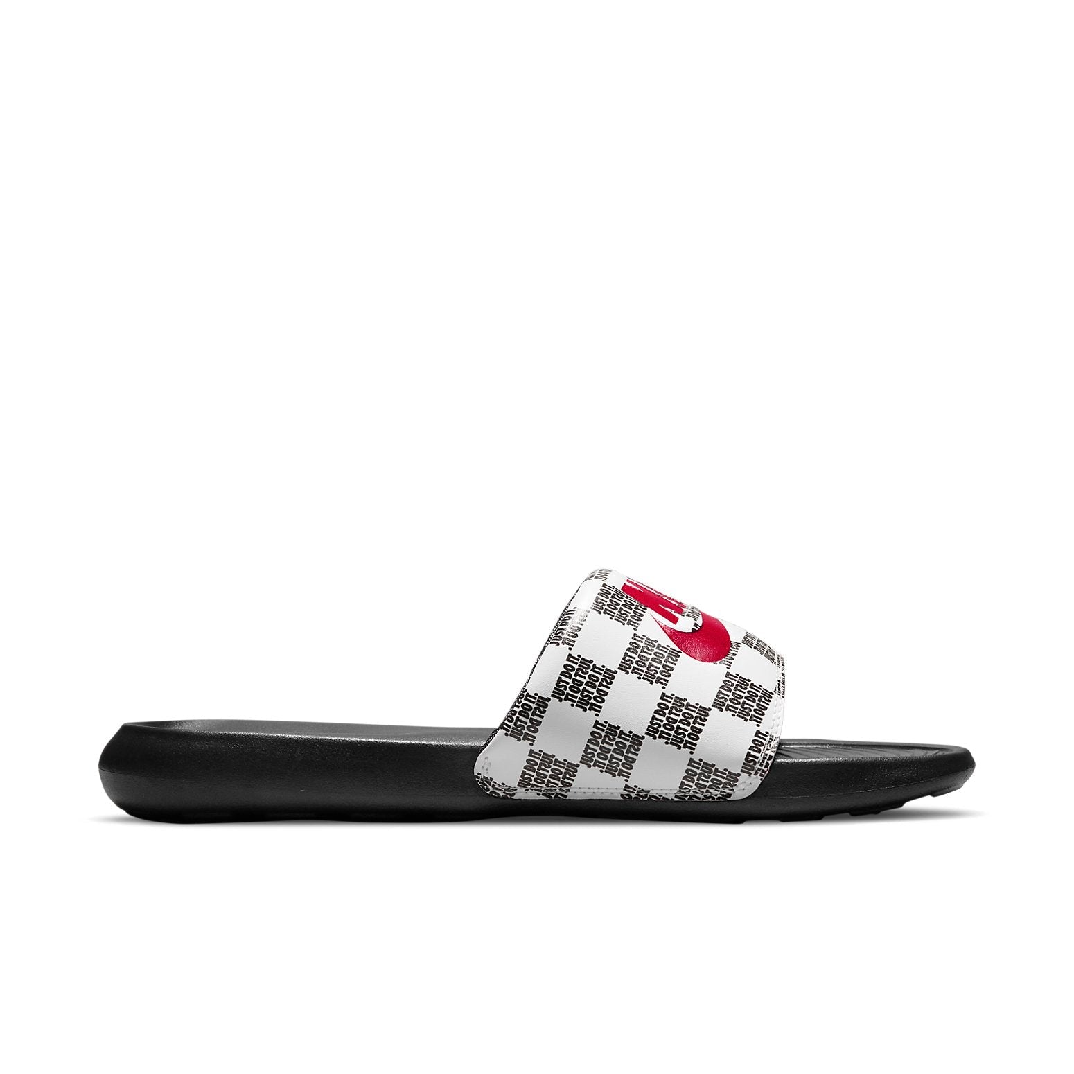 Nike Victori One Black/White/Red Slipper CN9678-102