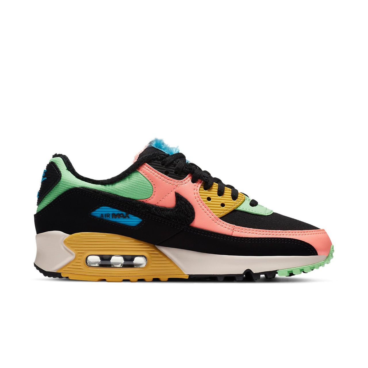 (WMNS) Nike Air Max 90 'Fur Multi-Color' CT1891-600