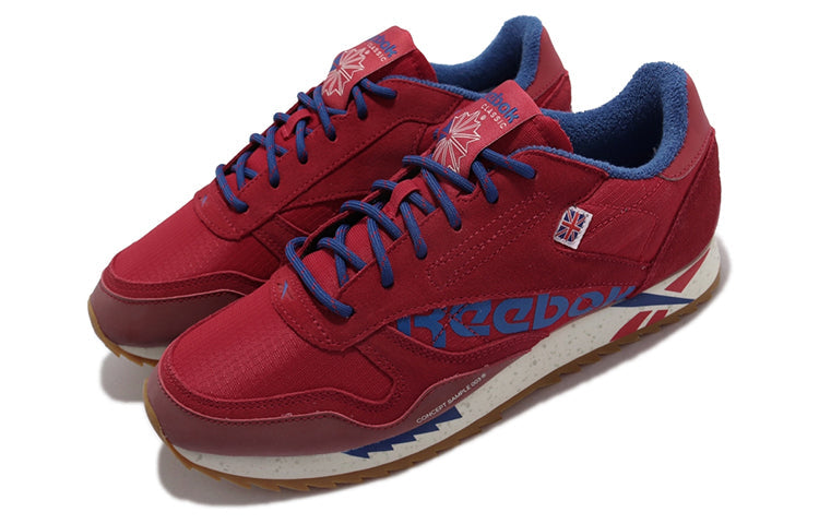 (WMNS) Reebok Classic Leather Ripple 'Excellent Red Blue' DV7196