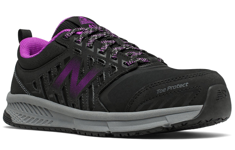 (WMNS) New Balance 412 Alloy Toe Black/Purple WID412P1
