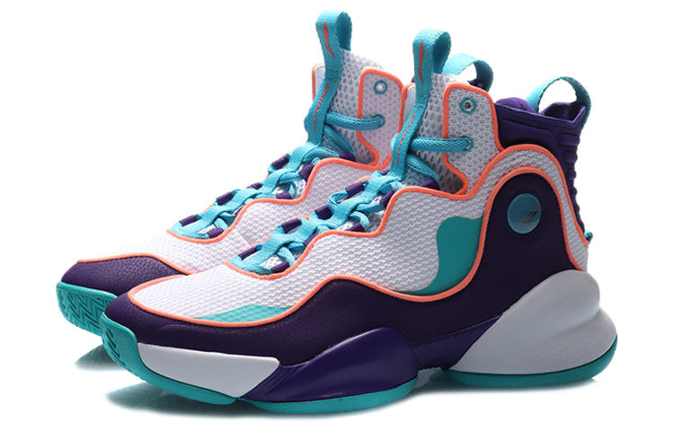 Li-Ning QianKun Hi 'White Purple' ABAQ051-5