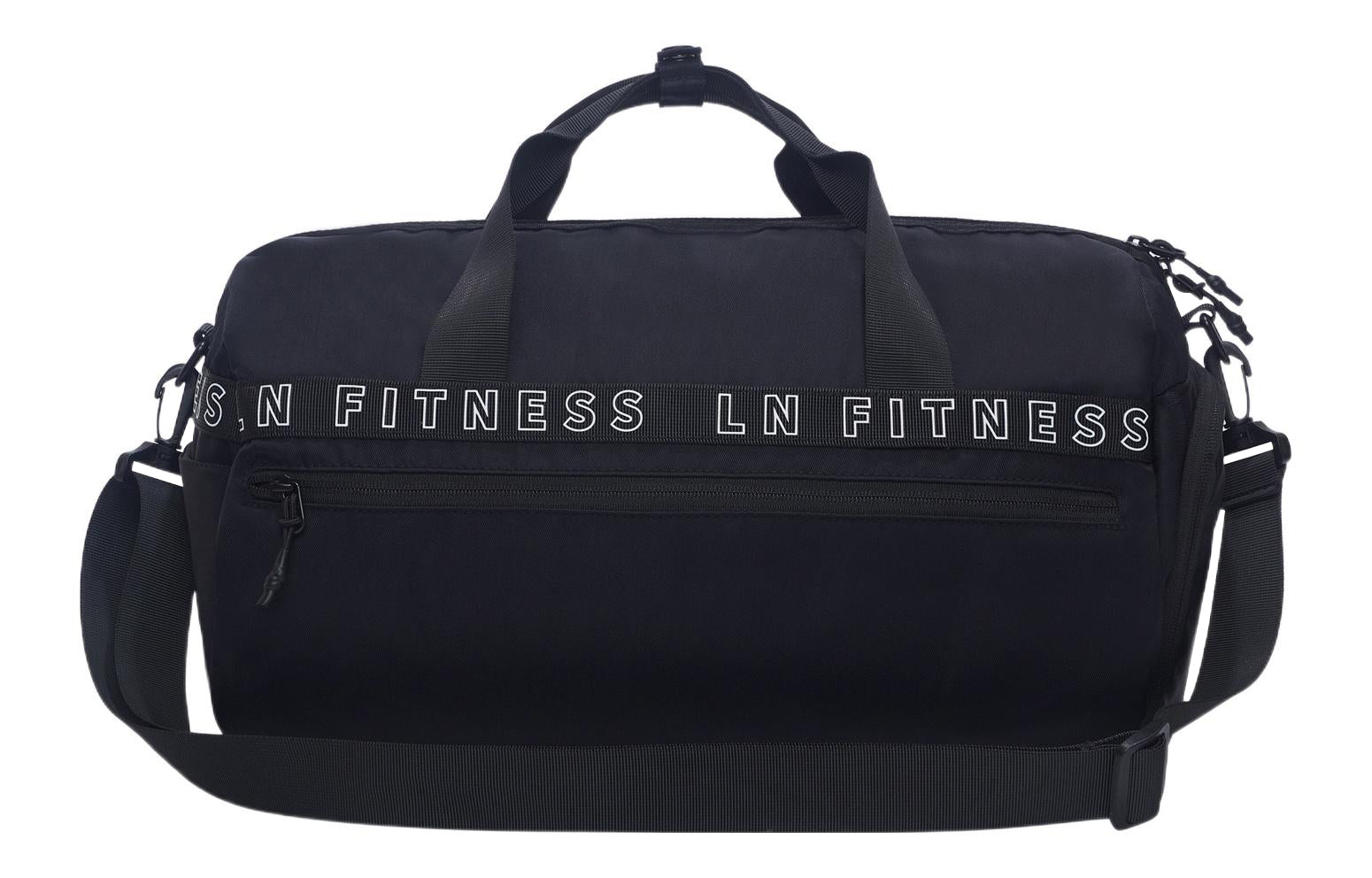 Li-Ning Logo Duffle Bag 'Black' ABLS169-1