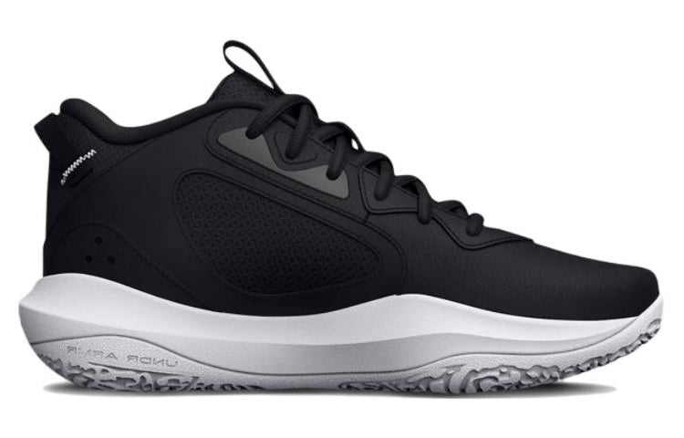 Under Armour Lockdown 6 Basketball Shoes 'Black White' 3026537-001