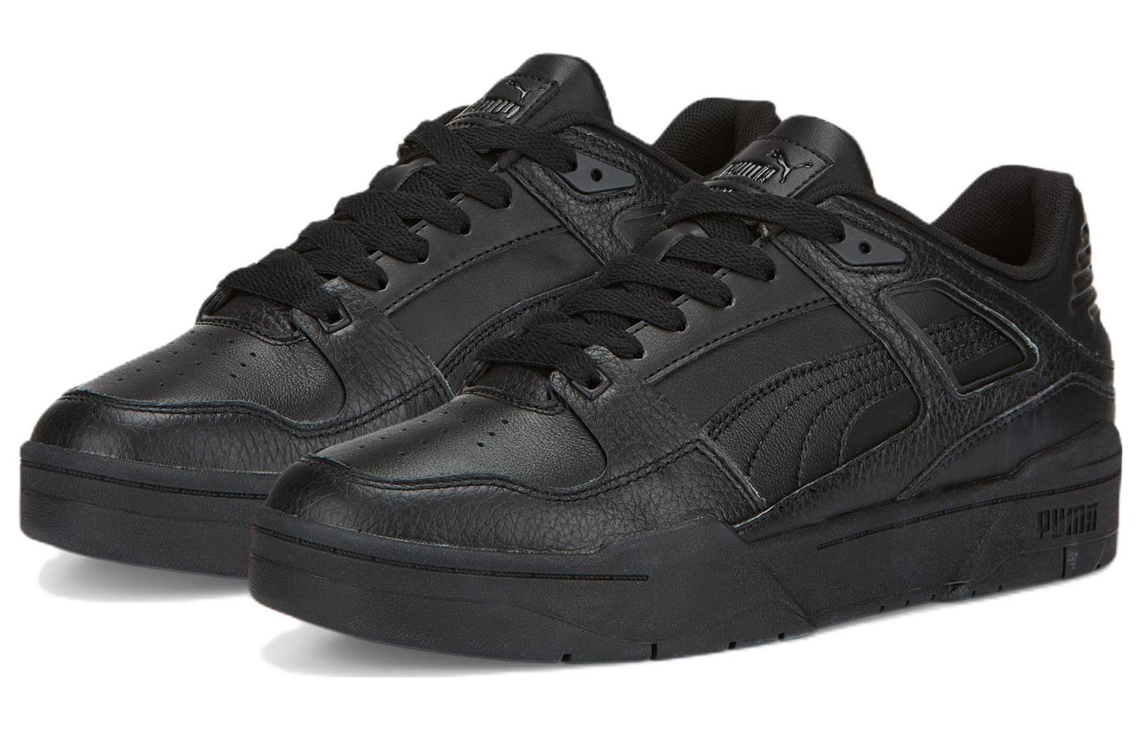 PUMA Slipstream Leather 'Triple Black' 387544-01