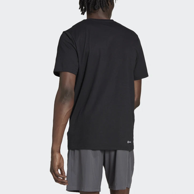 adidas Train Essentials Feelready Training Tee 'Black White' IC7438