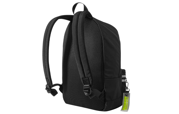 Skechers Colorful Casual Series Simple Backpack 'Black White' L322U076-0018