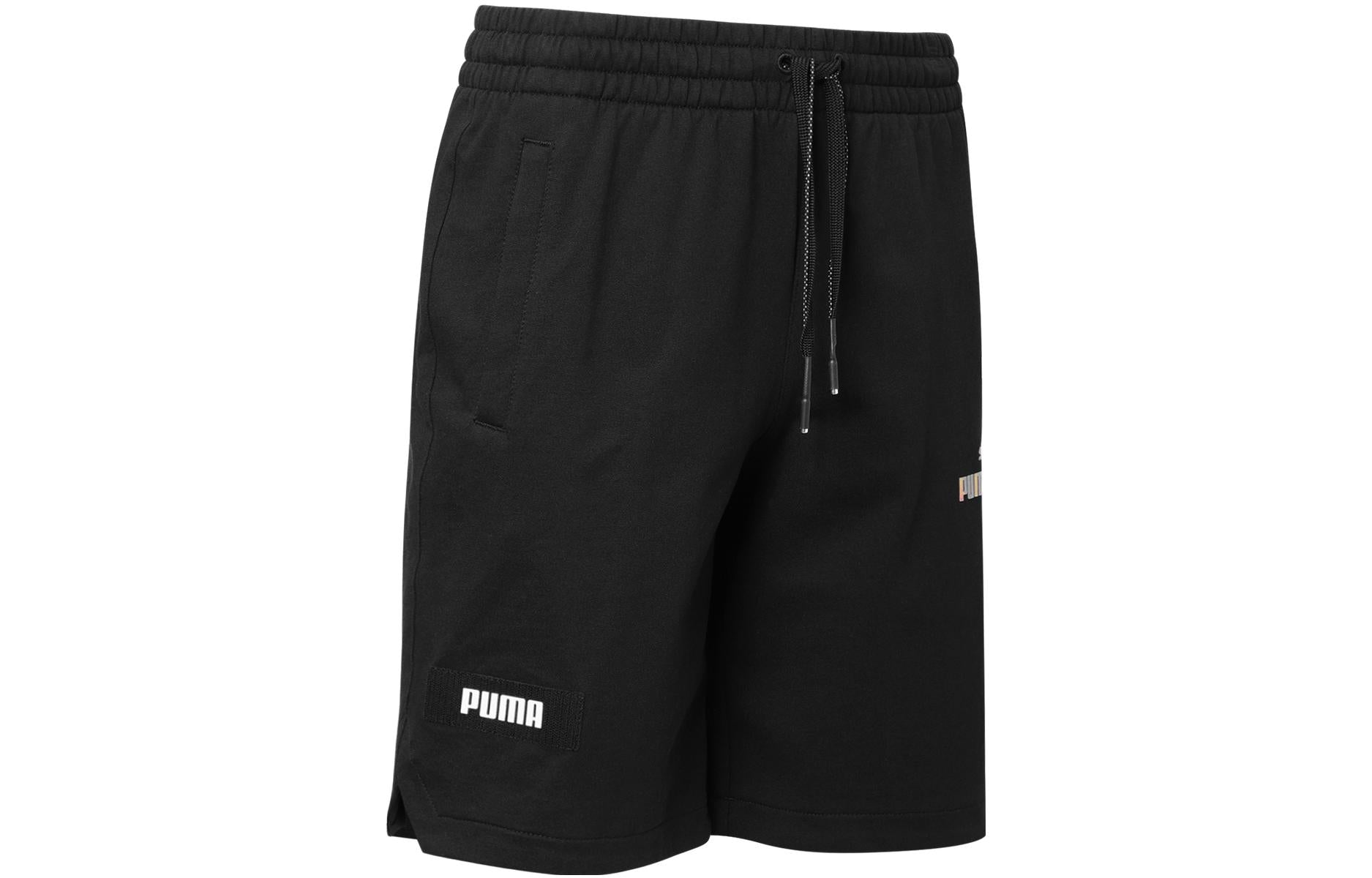 PUMA Worldwide French Terry Shorts 'Black' 671963-01