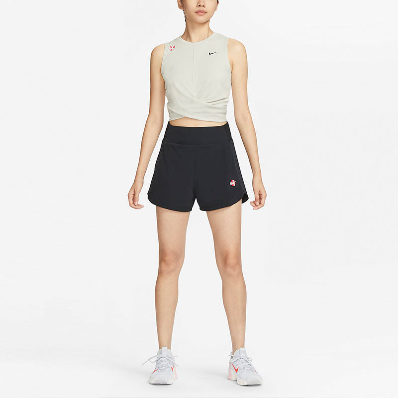 (WMNS) Nike AS NK DF Tank Crop GCEL 'Beige' FQ0697-072