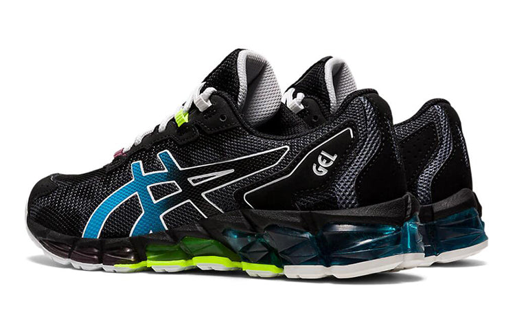 (GS) ASICS Gel Quantum 360 6 'Black Aizuri Blue' 1204A001-008