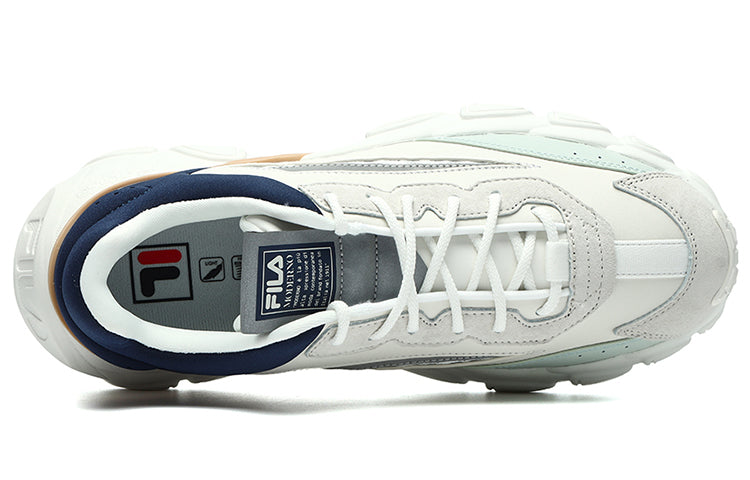 FILA Fashion Sneakers Low-Top Running Shoes White/Blue F12M134144FBI