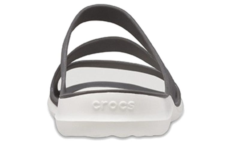 (WMNS) Crocs Sandals 'Grey White' 203998-04D