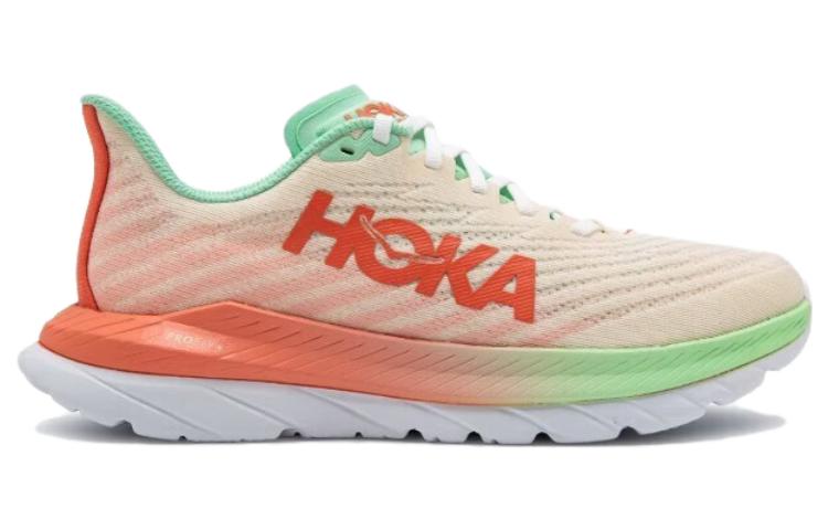 (WMNS) HOKA ONE ONE Mach 5 'Orange Mint Green' 1127893-SPPR