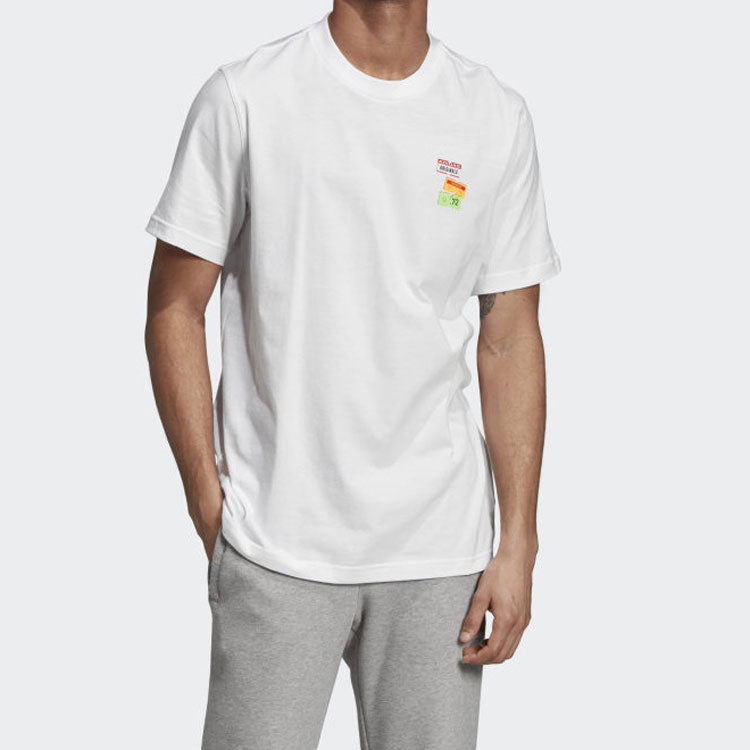 adidas originals Bodega Pricetag Back Printing Short Sleeve White ED7067