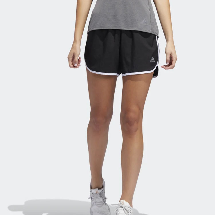 (WMNS) adidas M20 Short W Running Sports Shorts Black White DQ2645