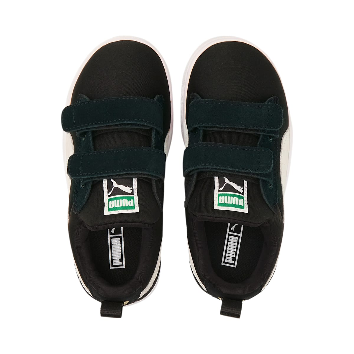 (PS) PUMA Suede Light-Flex V 'Black White' 380730-01
