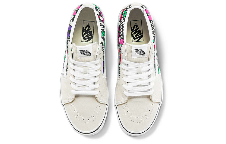 Vans SK8-Mid Flower Plaid White/Grey VN0A3WM340G