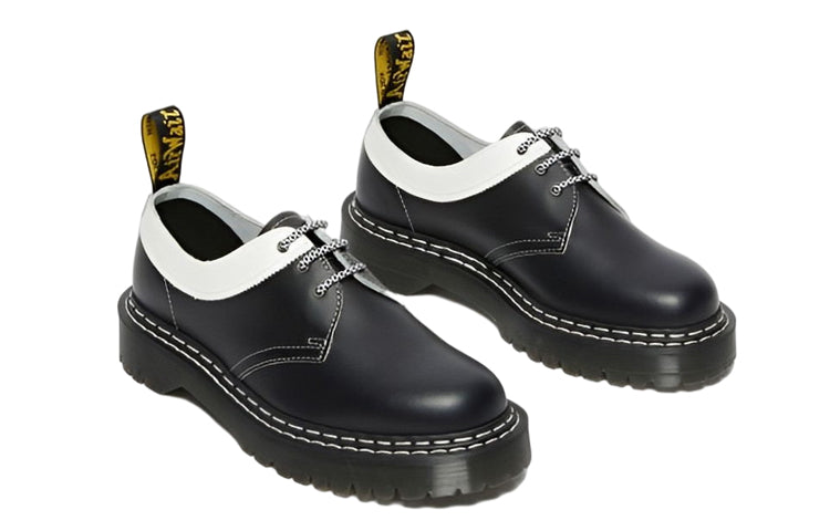 Dr. Martens 1461Bex Smooth Contrast Leather Oxford Shoes 'Black White' 27329009