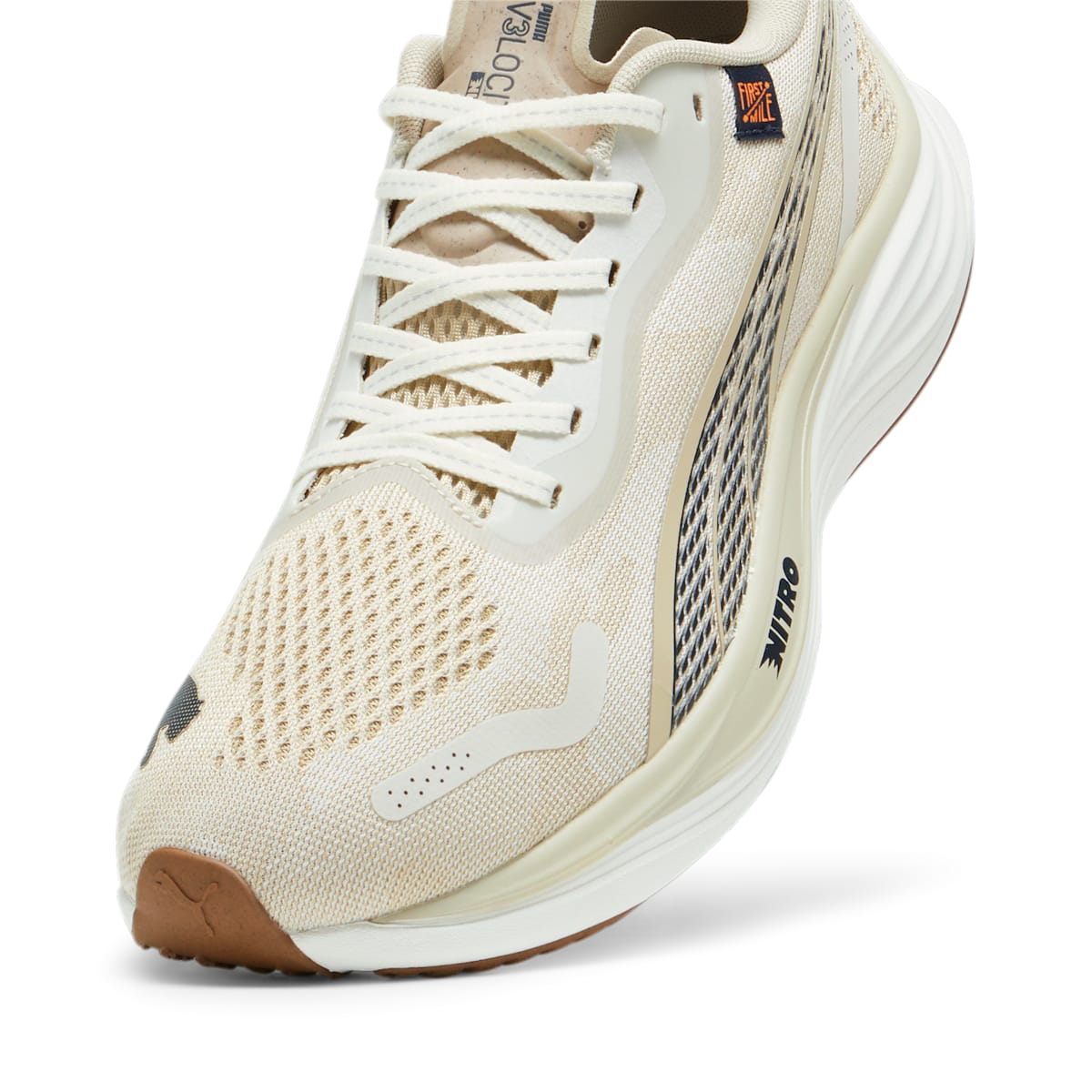 PUMA x First Mile Velocity Nitro 3 'Vapor Grey Putty' 379574-01