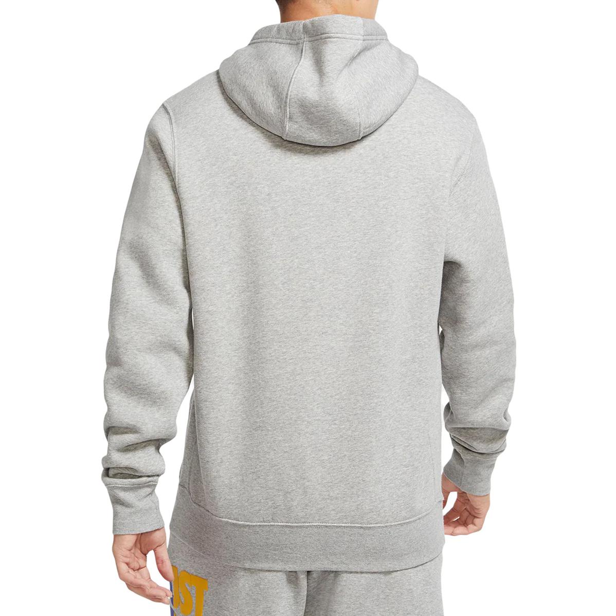 Nike Sportswear Just Do It Pullover Hoodie 'Grey Heather' CU4271-063