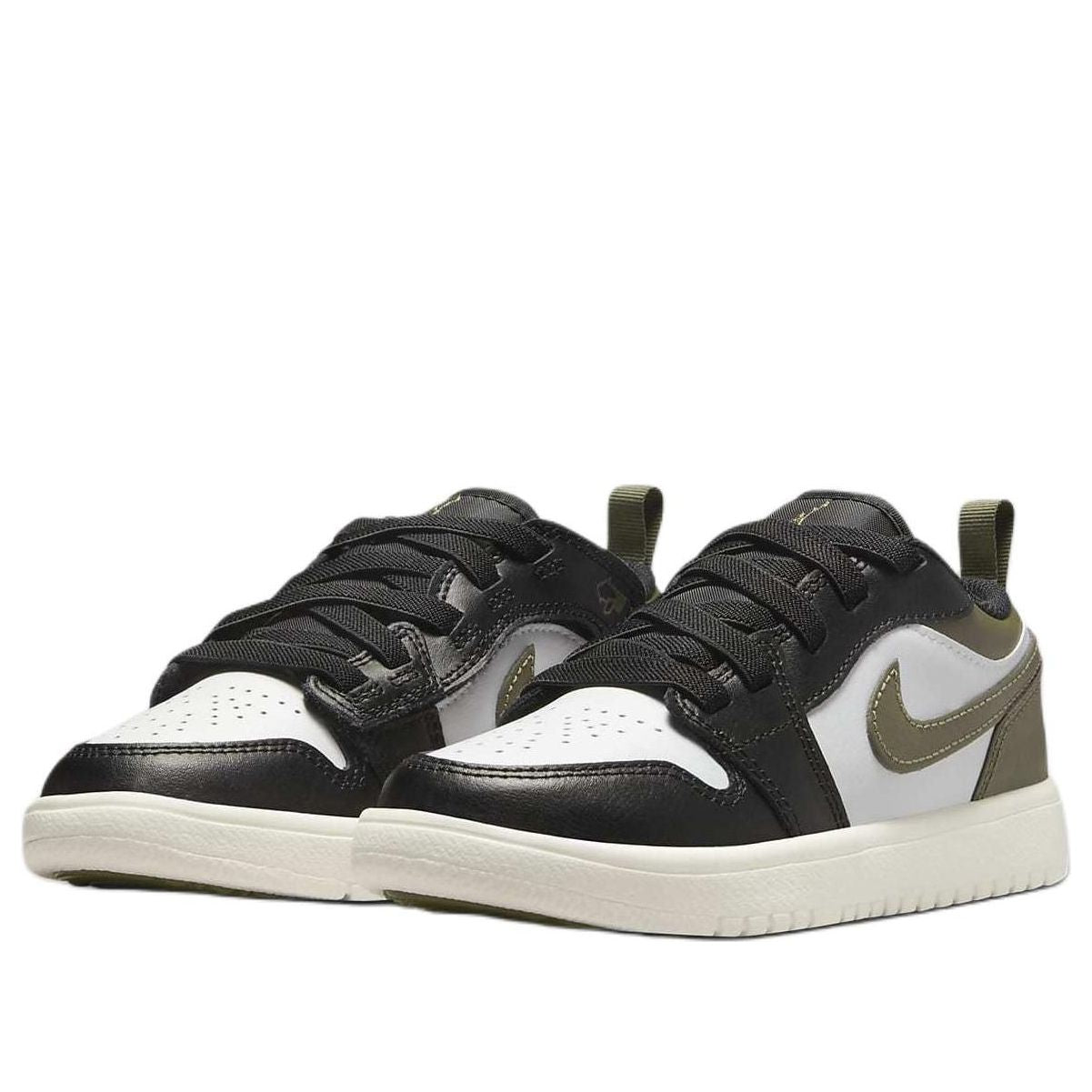 (PS) Air Jordan 1 Low ALT 'Black Medium Olive White' DR9748-092