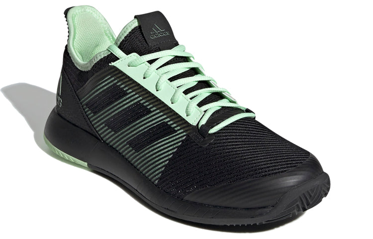 (WMNS) adidas Adizero Defiant Bounce 2 'Black Green' EF0560