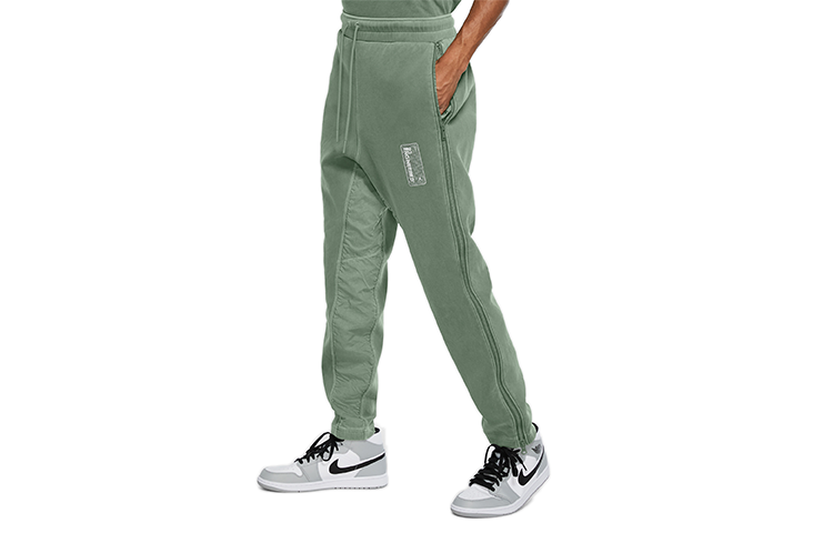 Air Jordan 23 Engineered Splicing Zipper Long Pants Green CT2919-313