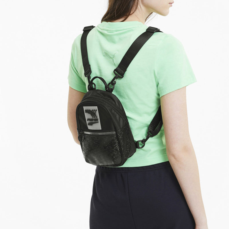 (WMNS) PUMA Prime Time Mini Bag 'Black' 077848-01