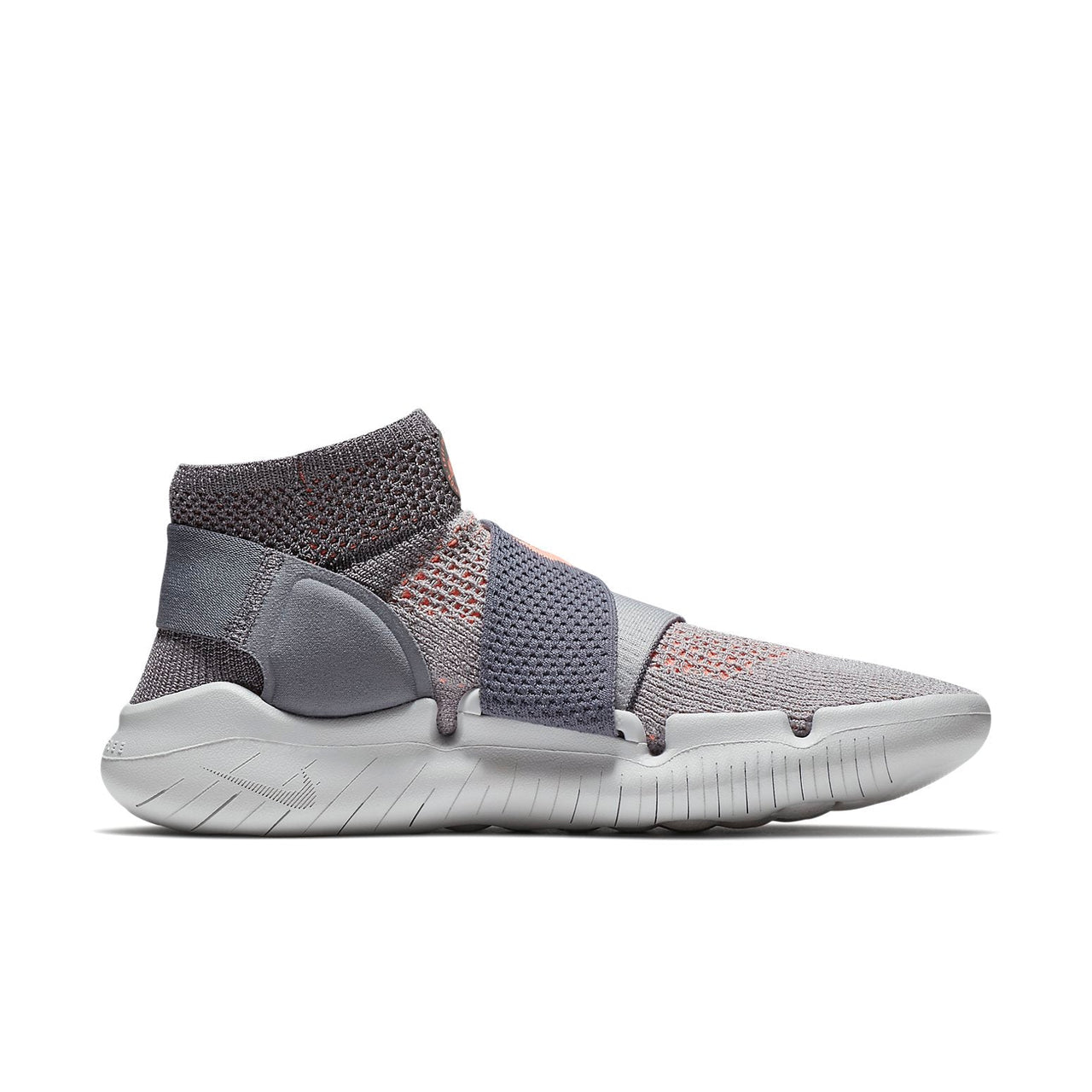 (WMNS) Nike Free RN Motion Flyknit 2018 'Grey Crimson' 942841-003