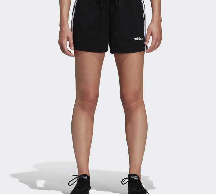 (WMNS) adidas W E 3S SHORT Sports Stylish Shorts Black DP2405