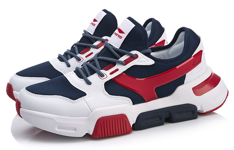 Li-Ning Mark Classic Leisure Low 'White Red' AGCN221-1