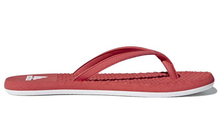 (WMNS) adidas Eezay Soft Thong Sandals Casual Sports Slippers Red CP9874