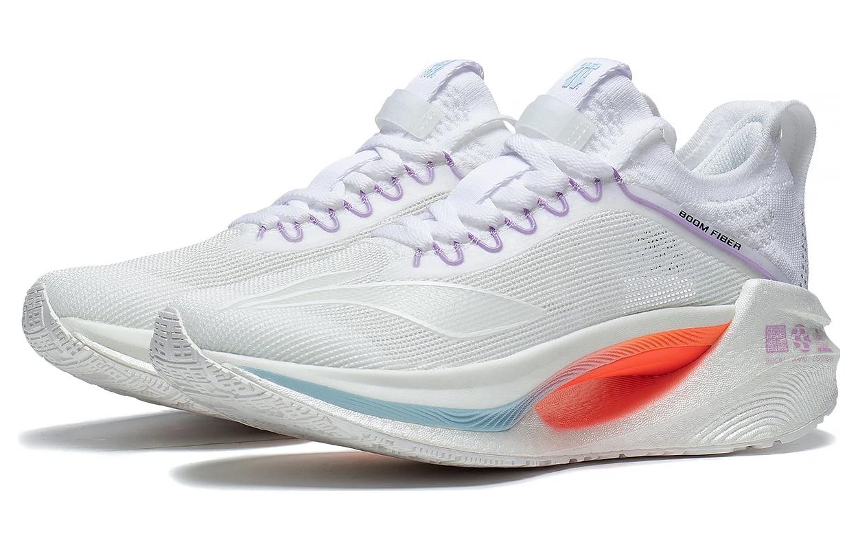 (WMNS) Li-Ning Essential 'White Purple Orange' ARRT008-13