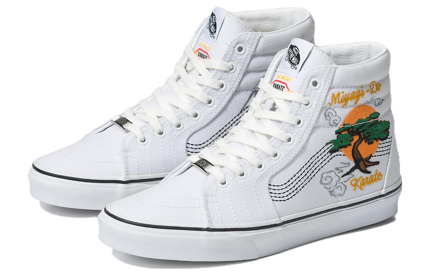 Vans SK8-HI x Cobra Kai 'White Yellow Green' VN0A32QGAHP