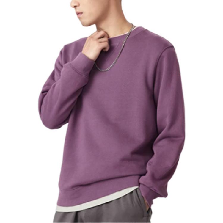 Li-Ning Classic Casual Plain Pullover 'Purple' AWDSB13-4