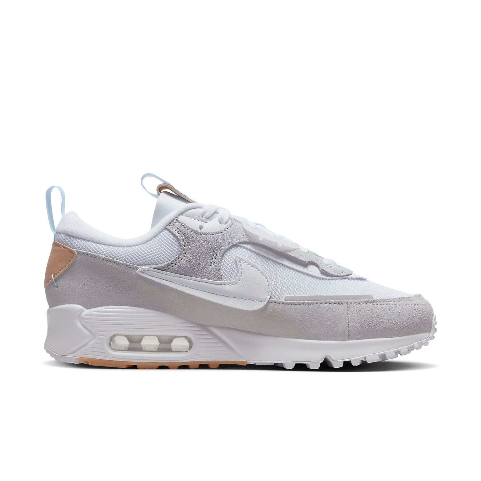 (WMNS) Nike Air Max 90 Futura SE 'Gray White' DX3280-100
