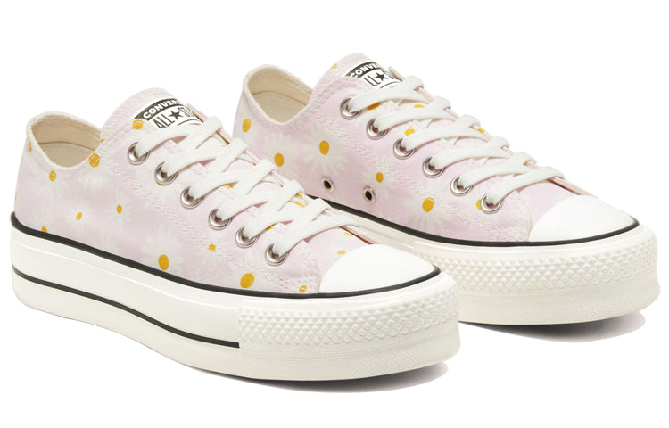 (WMNS) Converse Chuck Taylor All Star Lift Platform Low 'Camp - Daisies' 568934C
